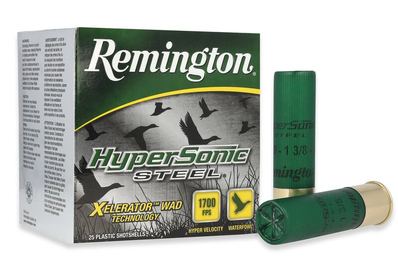 Hypersonic Steel, 12 Gauge, 2 Shot, 3-1/2 in, 1 3/8 oz, 1700 fps